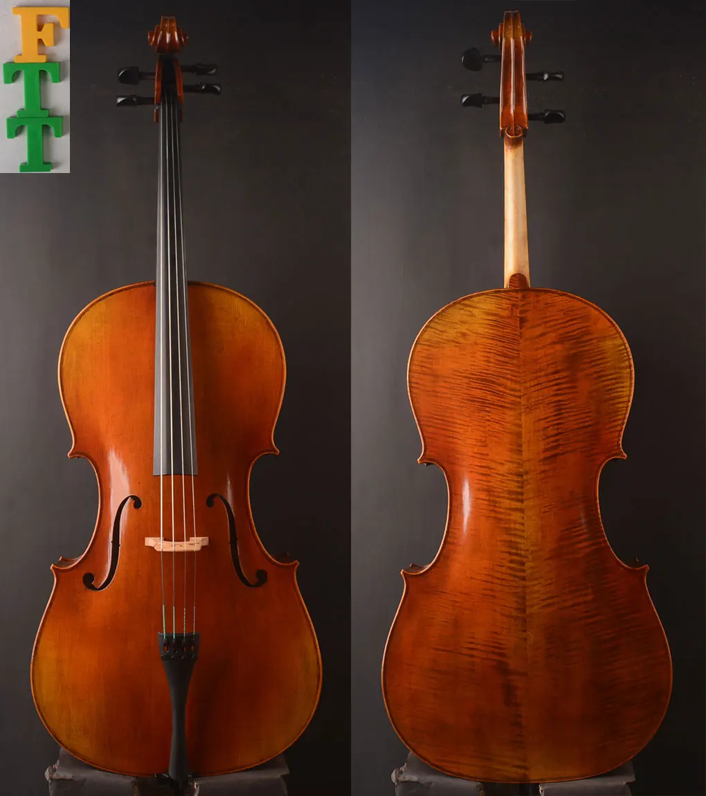 Yitamusic!A Strad Style Advanced Flamed Cellos MC5000