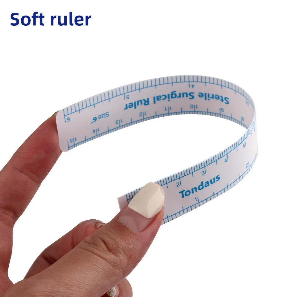 Chirurgische Augenbraue Tattoo Haut Marker Stift Werkzeug Zubehör Tattoo Marker Stift Mit Mess Lineal Microblading Positionierung Werkzeuge