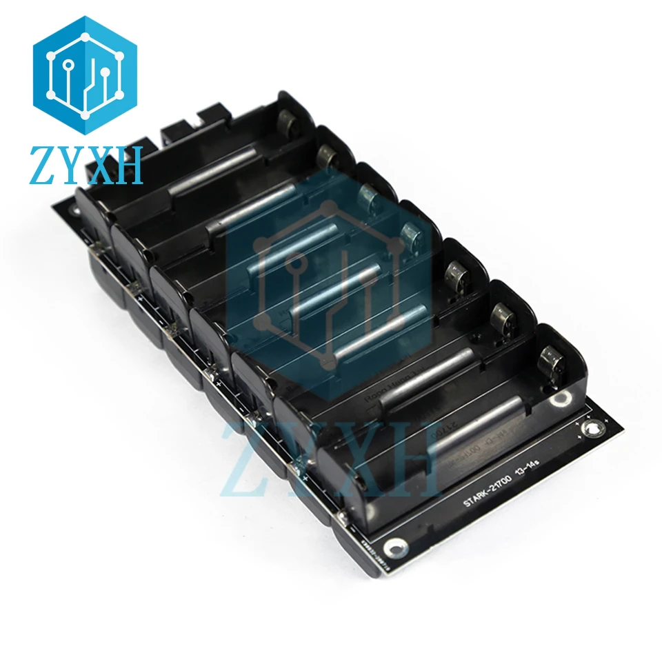 BMS 13S 14S 21700 Battery Case Power Wall 48V 20A 45A Balancer Charge Board Layer Build Power Bank DIY Storage Box For UPS