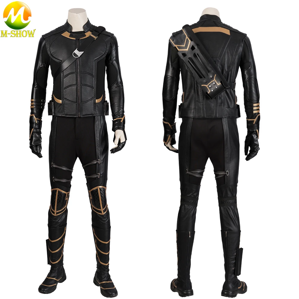 Superhero Ronin Clinton Cosplay Costume Men Outfit Vest Quiver Top Pants Full Set Halloween Uniforms for Adult Men Custom Made