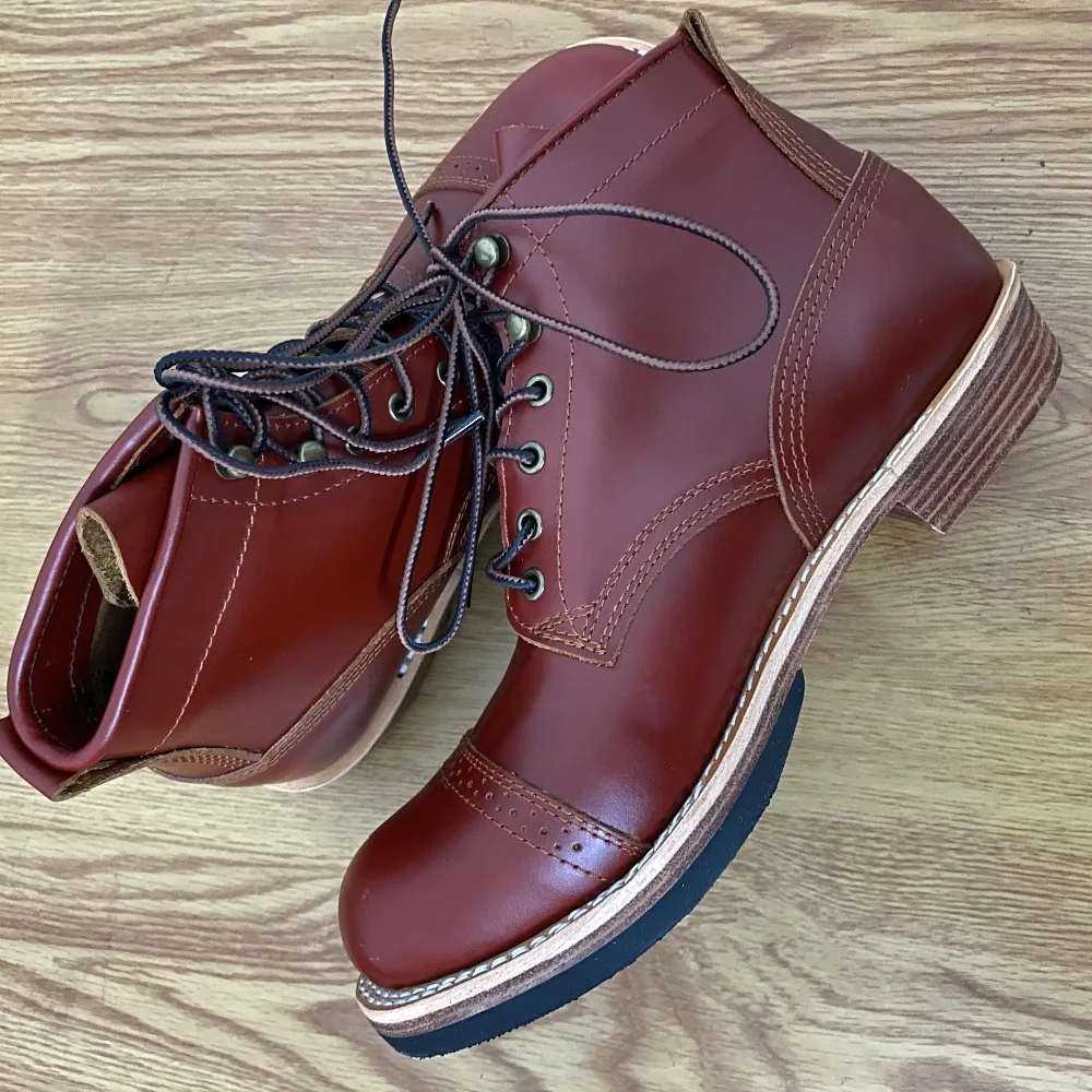 XW400 RockCanRoll Super Quality Size 35-52 Handmade Goodyear Welted Durable Italian Cowhide Boots Custom Made Available