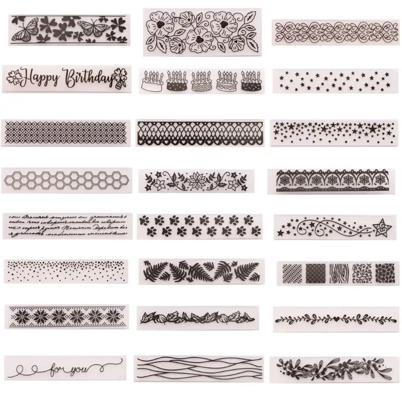 Footprint Plastic Embossing Folder Stencil Template DIY Scrapbook Album Card Making Decoration Ju24 21 Dropshipping