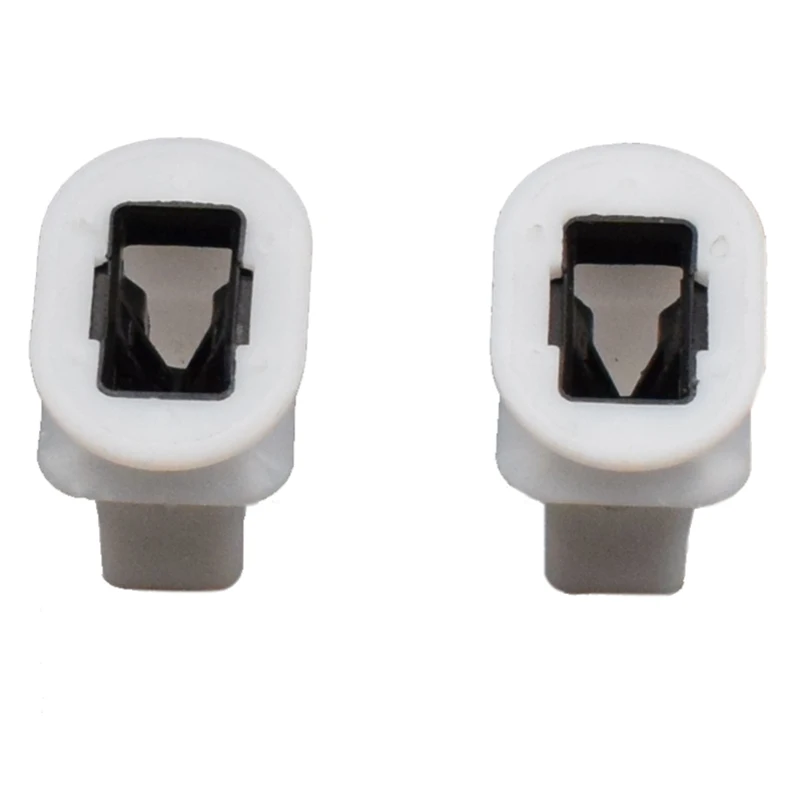 2 PSC Car White Nylon Rear Row Seats Screw Grommet For Audi Q7 A4 S4 A5 A6 RS4 RS5 RS6 RS7 For Seat For Skoda 4L0886373