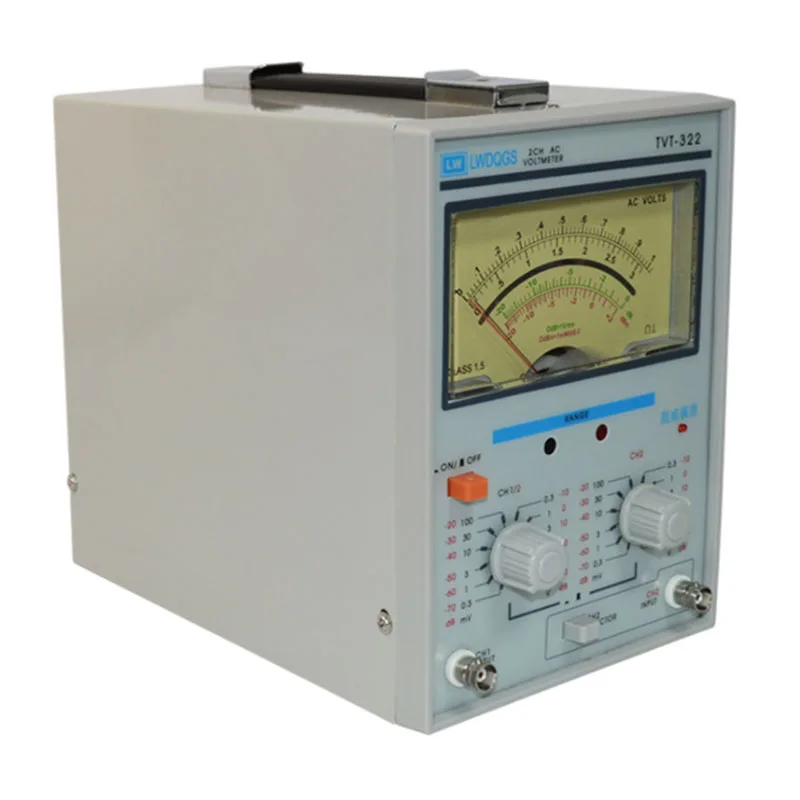 Imagem -02 - Voltímetro Agulha Dupla Tensão 100v Display Ponteiro Duplo Tvt322