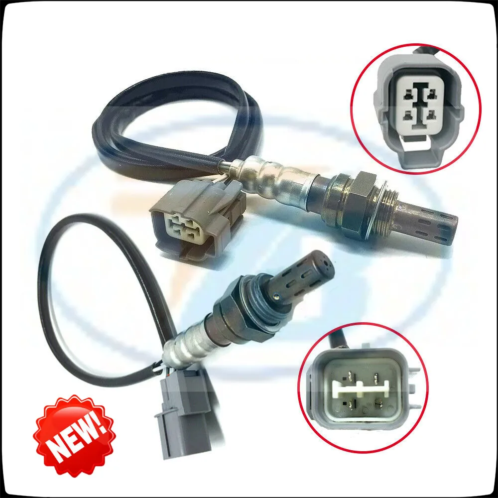 2pcs Oxygen O2 Sensor 1, 2 Upstream & Downstream Front Rear For 2000-2002 Honda Accord 3.0L/Acura CL TL передние коврики для honda accord vi правый руль 1997 2002 vicecar