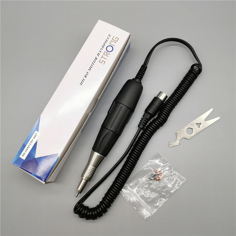 Forte 210 102 perceuse à ongles électrique professionnelle 35000 tr/min avec couteaux Machine de manucure équipement de vernis à ongles lime à ongles