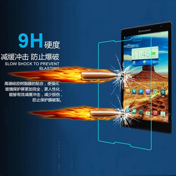 Tempered Glass Screen Protector Film for Lenovo Tab S8-50 S8 50 8