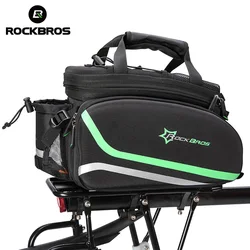 ROCKBROS Bike Panniers Carrier 3 In 1 Bicycle Trunk Bags Waterproof MTB Road Cycling Rear Rack Bag 35L Travel Luggage Cargo Bags