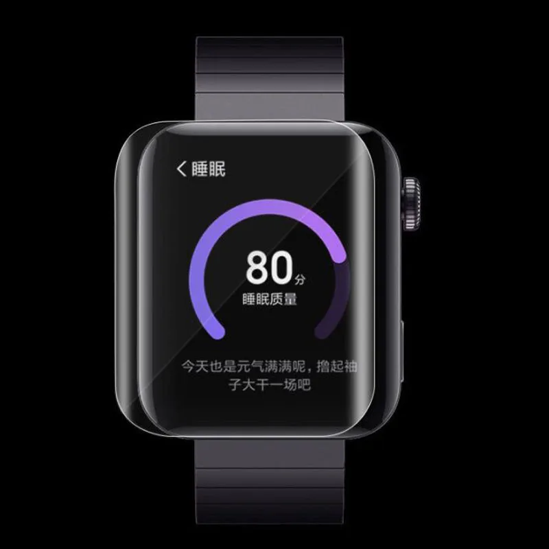Xiaomi miスマートウォッチ用の保護フィルム,スマートウォッチ用の5つのソフトtpuクリアスクリーンプロテクター
