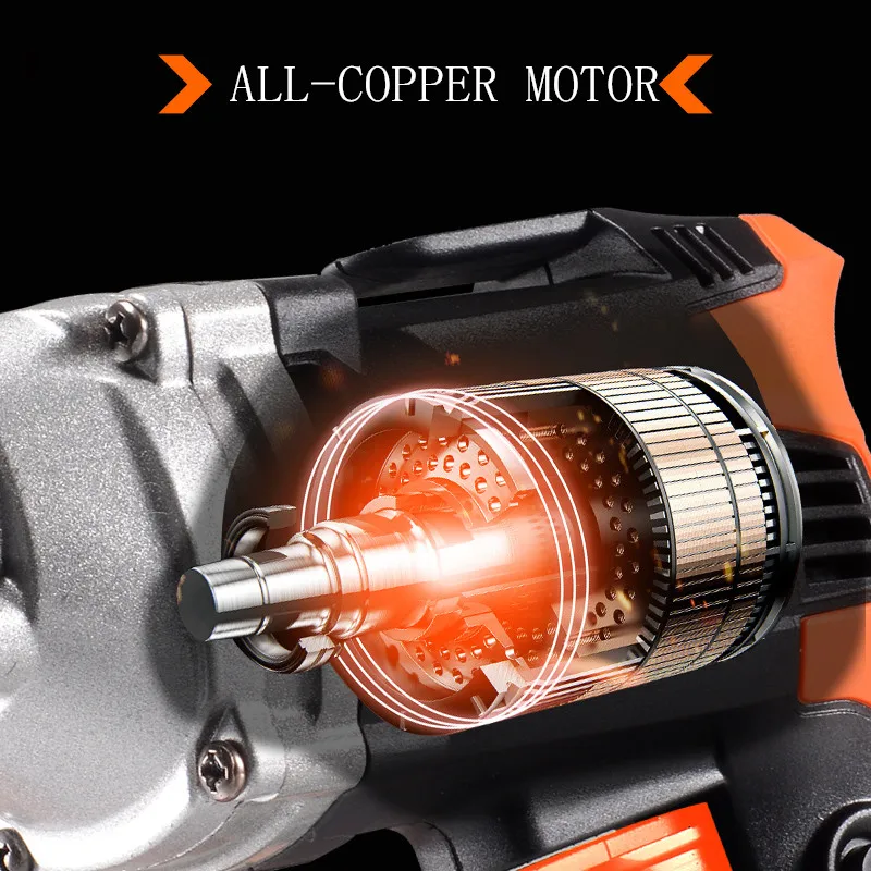 220V 1380W มัลติฟังก์ชั่แรงบิดไฟฟ้าเจาะ High Power Double Reduction ไฟฟ้ามือเจาะสําหรับ Perforator