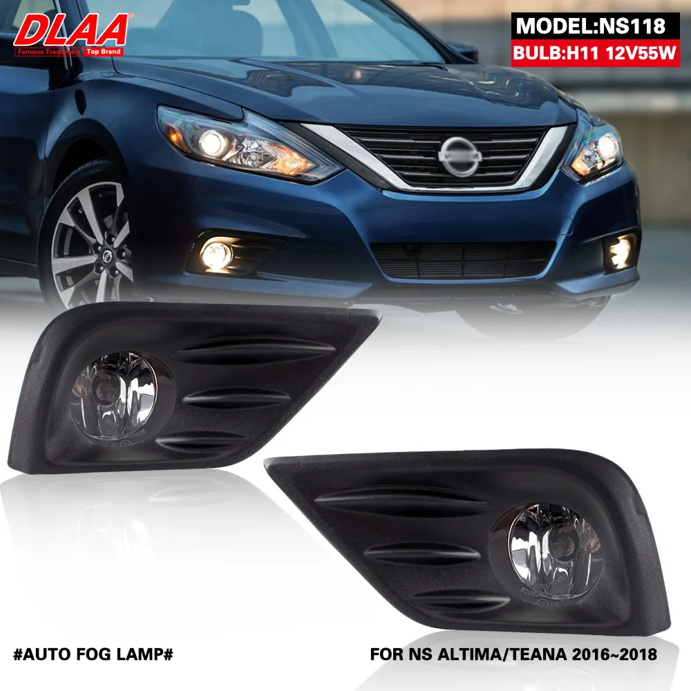 

DLAA For ALTIMA TEANA 2016 2017 2018 Front Fog Lights Car Styling Spot Light Fog Lamps With Switch - 1 Pair