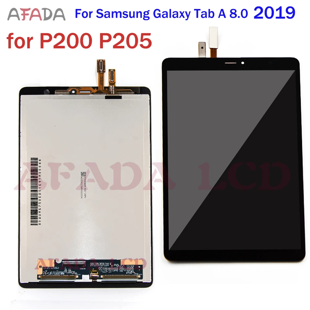 8.0’’For Samsung Galaxy Tab A SM-P205 SM-P200 LCD Display Panel Screen Monitor Touch Screen Full Assembly Replacemen P200 P205