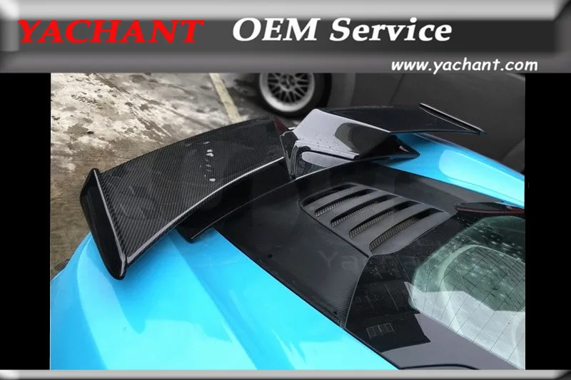 FRP Fiber Glass Rear Trunk GT Spoiler Fit For 2011-2014 MP4 12-C YC Design Type I Style GT Wing Spoiler