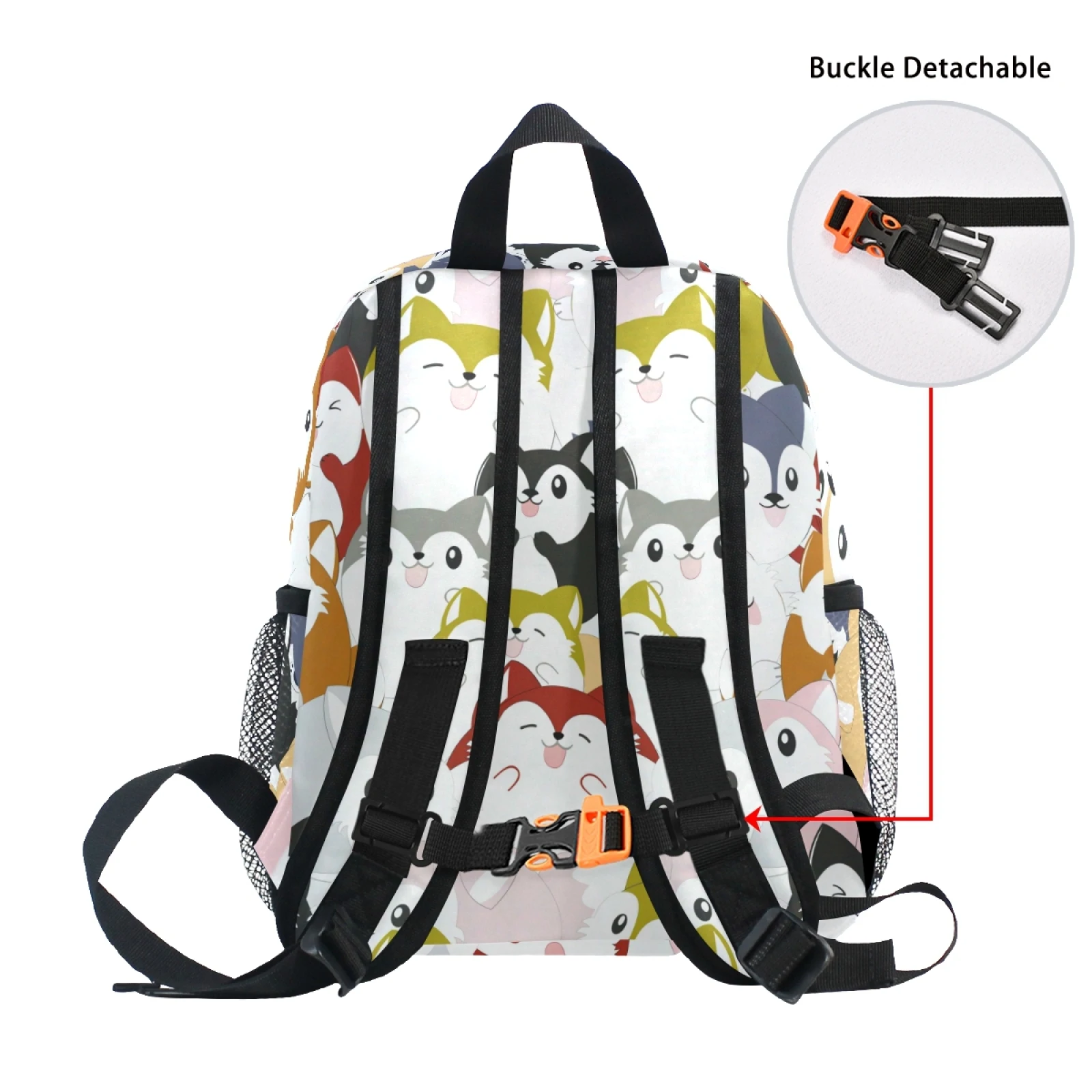 ALAZA Ransel Tas Sekolah Anak Laki-laki Perempuan Ransel TK Dasar Tas Kecil Ransel Lucu Gambar Domba Kartun