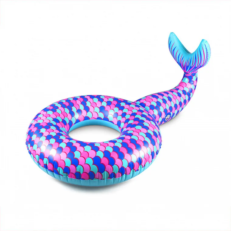 

180cm*120cm Inflatable Mermaid Swimming Ring Giant Pool Float Water Toys Inflatable Mattress Adults Beach Sea Party Toys