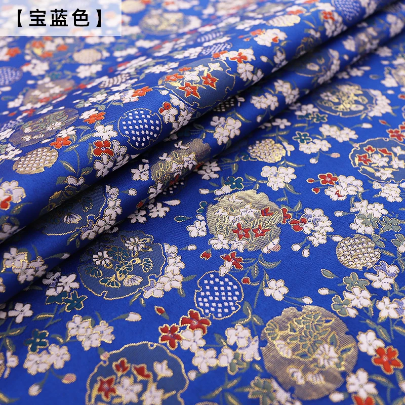 Brocade jacquard pattern damask fabrics designer for sewing cheongsam and kimono DIY clothing patchwork material