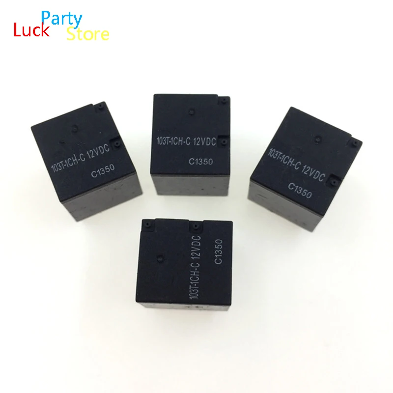 5 Pcs 10 Pcs 103T-1CH-C 12VDC With The Same Function Instead Of G8NW-27UR 103T-1CH-C 24VDC Car Relay 10-Pin 20A