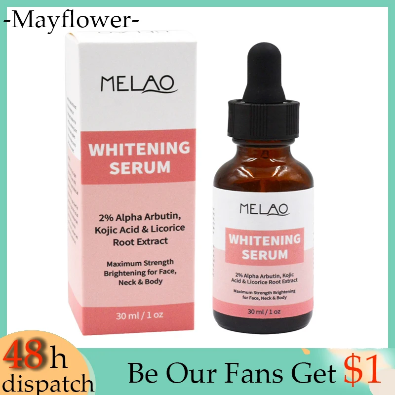 

Moisturizing Brighten Skin Whitening Face Serum Organic 2% Alpha Arbutin Face Essence Anti-wrinkles Anti-aging Facial Skincare