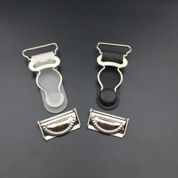 50sets/lot metal suspender clip garter belt clips Suitable for 20mm elastic tape adjustment clip