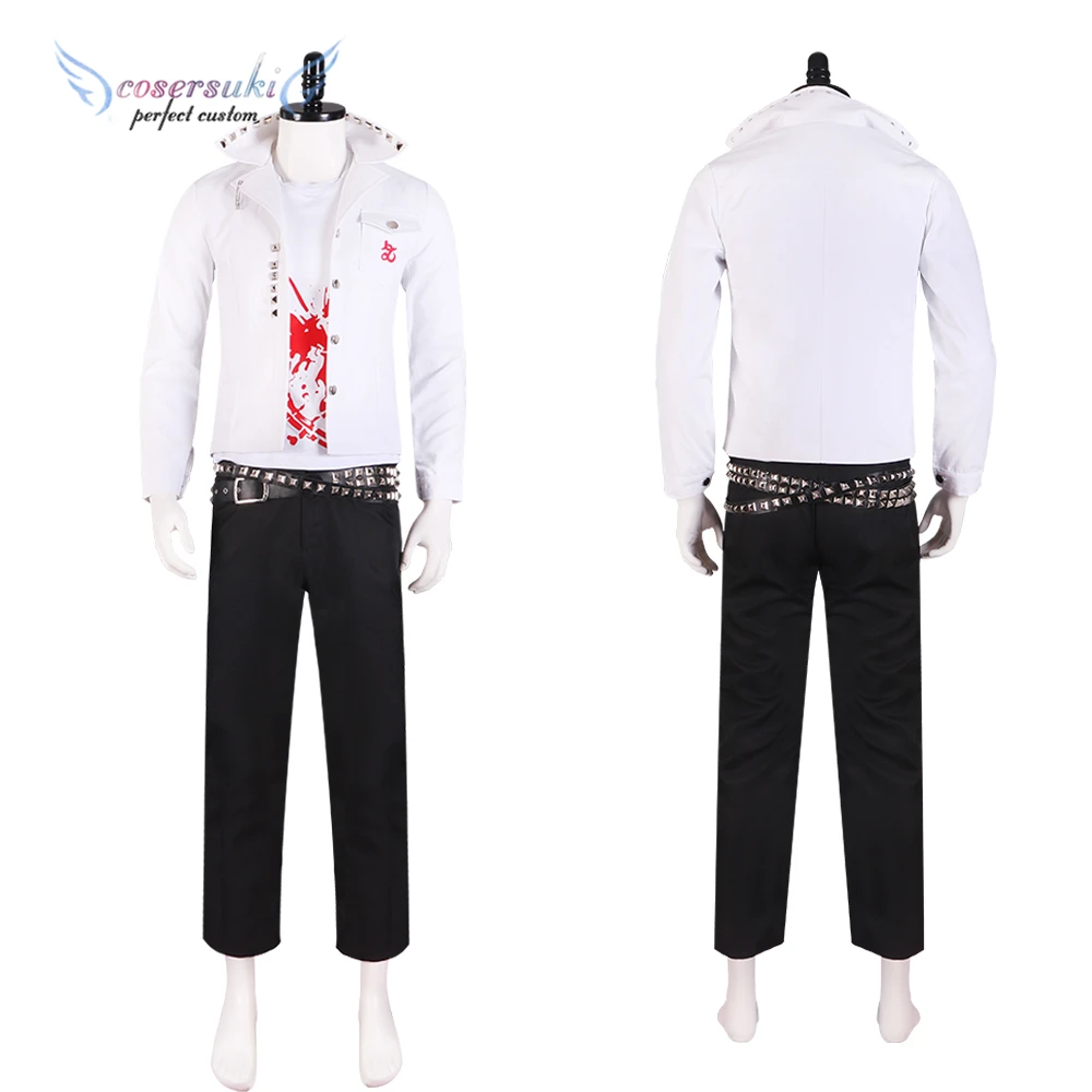 Anime Danganronpa: The Animation Kuwata Leon Kuwata Reon Uniform Outfit Cosplay Carnaval Costume Halloween Christmas Costume