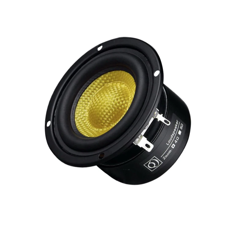 50-ワットウーファーサブウーファー超低音スピーカー-3-インチ-4-オームハイファイグラスファイバー織重低音スピーカーホームシアター-diy-1pc