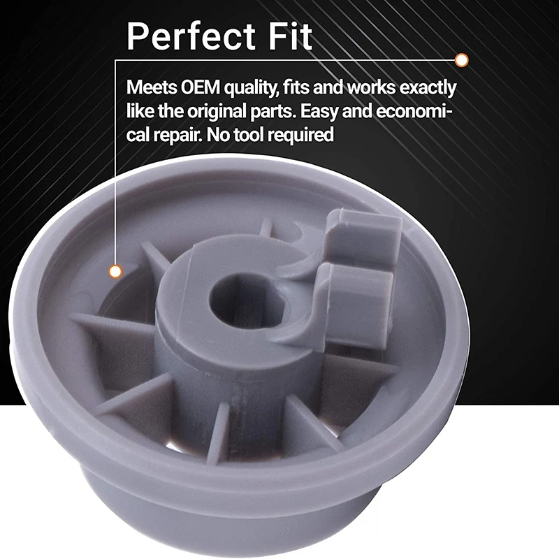 Sau Công Nguyên-165314 Máy Rửa Bát Thấp Hơn Giá Bánh Xe Thay Thế Một Phần Phù Hợp Với & Kenmore Máy Rửa Bát-Thay Thế 420198 AP2802428