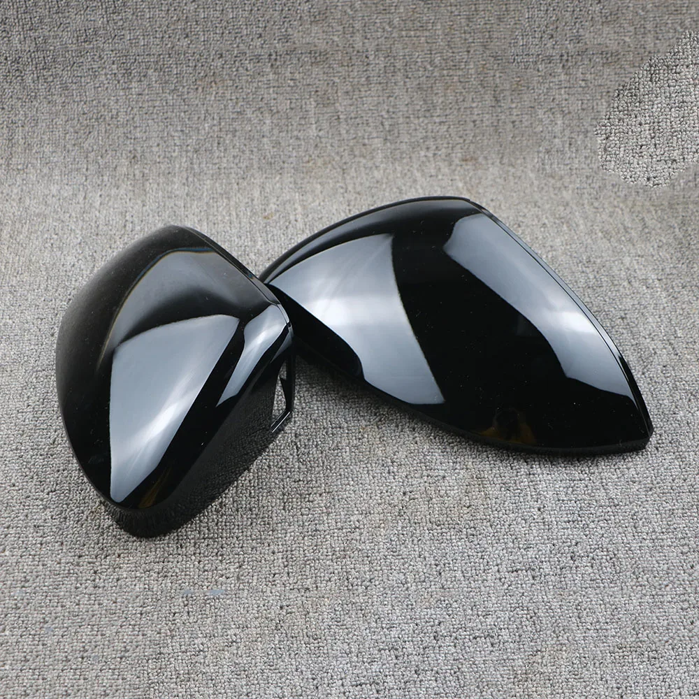 

Black For VW Golf 8 MK8 2020 Mirror Cover Rear View Side Mirror Cap Housing Support Lane Change Side Assist Blind Spot Assist