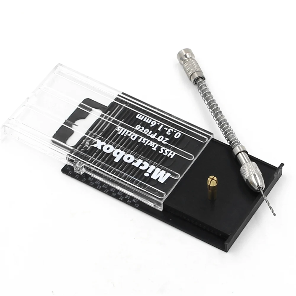 0.3-2.0 mm manual drilling drill semi-automatic hand twist drilling set for holing handheld Bodhi walnut
