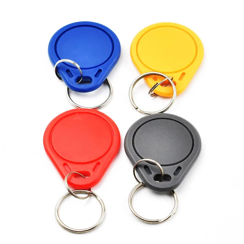 1Pc/Lot 125Khz T5577 RFID Rewriable Key Tags Keyfobs Token Keychain Access Control Card