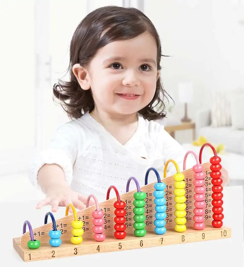 Child student calculation rack counter arithmetic addition and subtraction math arithmetic teaching aids abacus toy