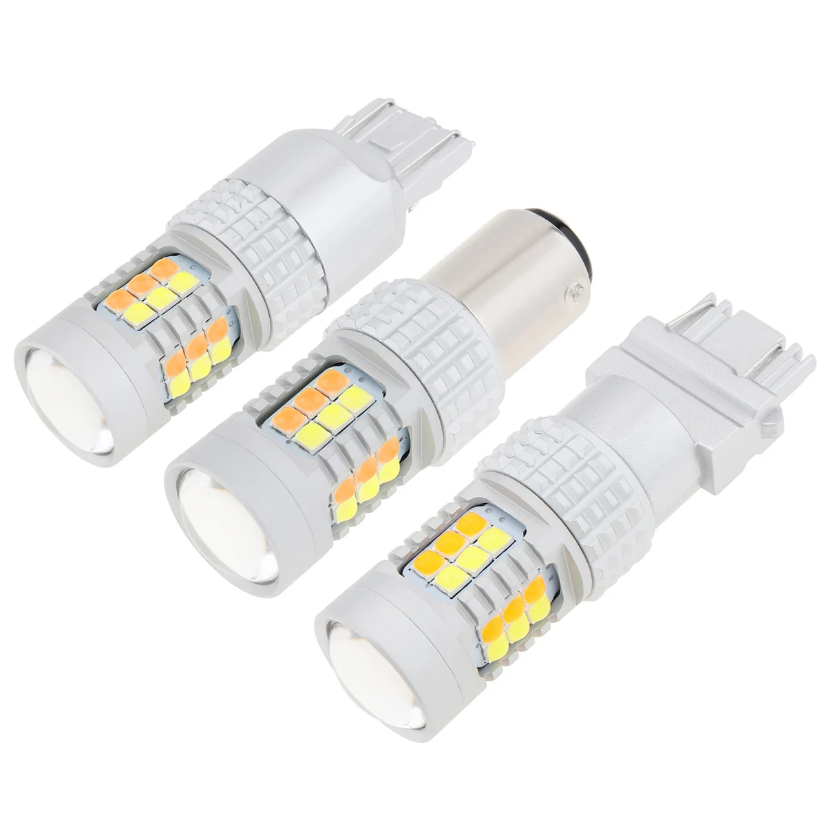 

Super Bright Canbus 1157 3157 7443 White + Yellow Car LED Turn Signal Lamp 20W Power Brake Lamp DRL Daytime Running Lights