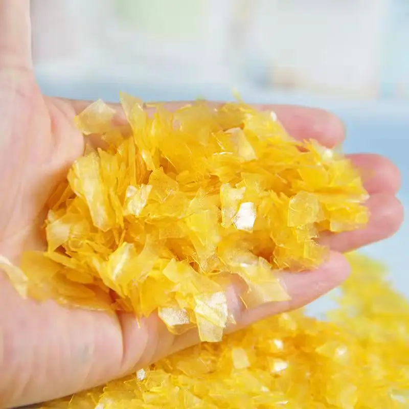 쉘락 래커 투명 골든 락, 환경 친화적 인스턴트 용해, 50 g/pc