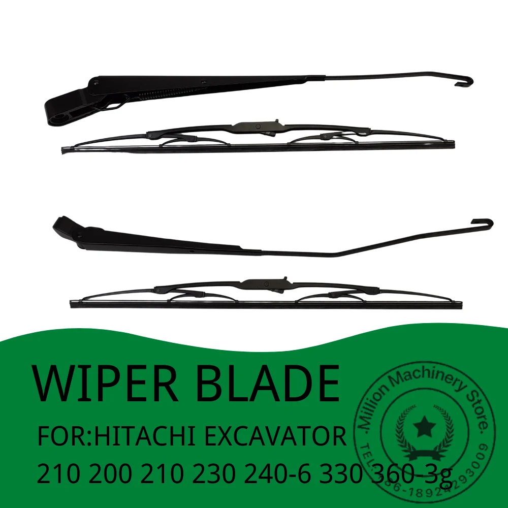 

Wiper Blade for hitachi Excavator ZAX200 ZAX230 ZAX240-6 ZAX360-3G EX60 X70 EX70 EX120 Excavator Accessories