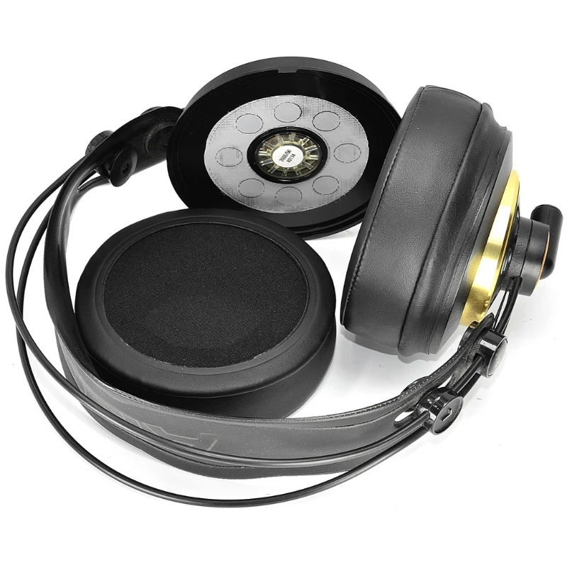 Lightweight Earpad Cushion Cover Breathable Superlux-HD681 HD668B HD672 HD681F HD681B Headset Black