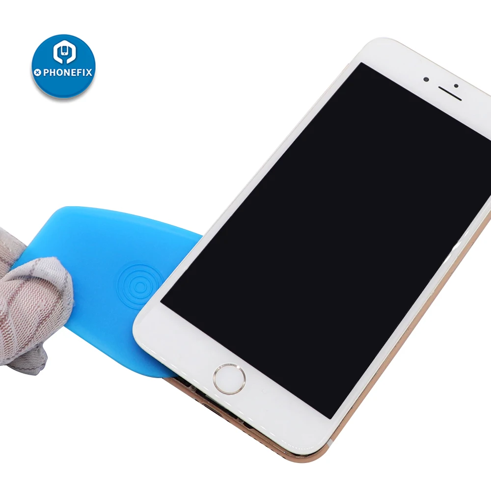 10 pz/lotto di Plastica Chitarra Picks Telefono Apertura Dello Schermo LCD Della Leva Apri Per il iPhone iPad Samsung Tablet PC Smontare Strumento di Riparazione kit