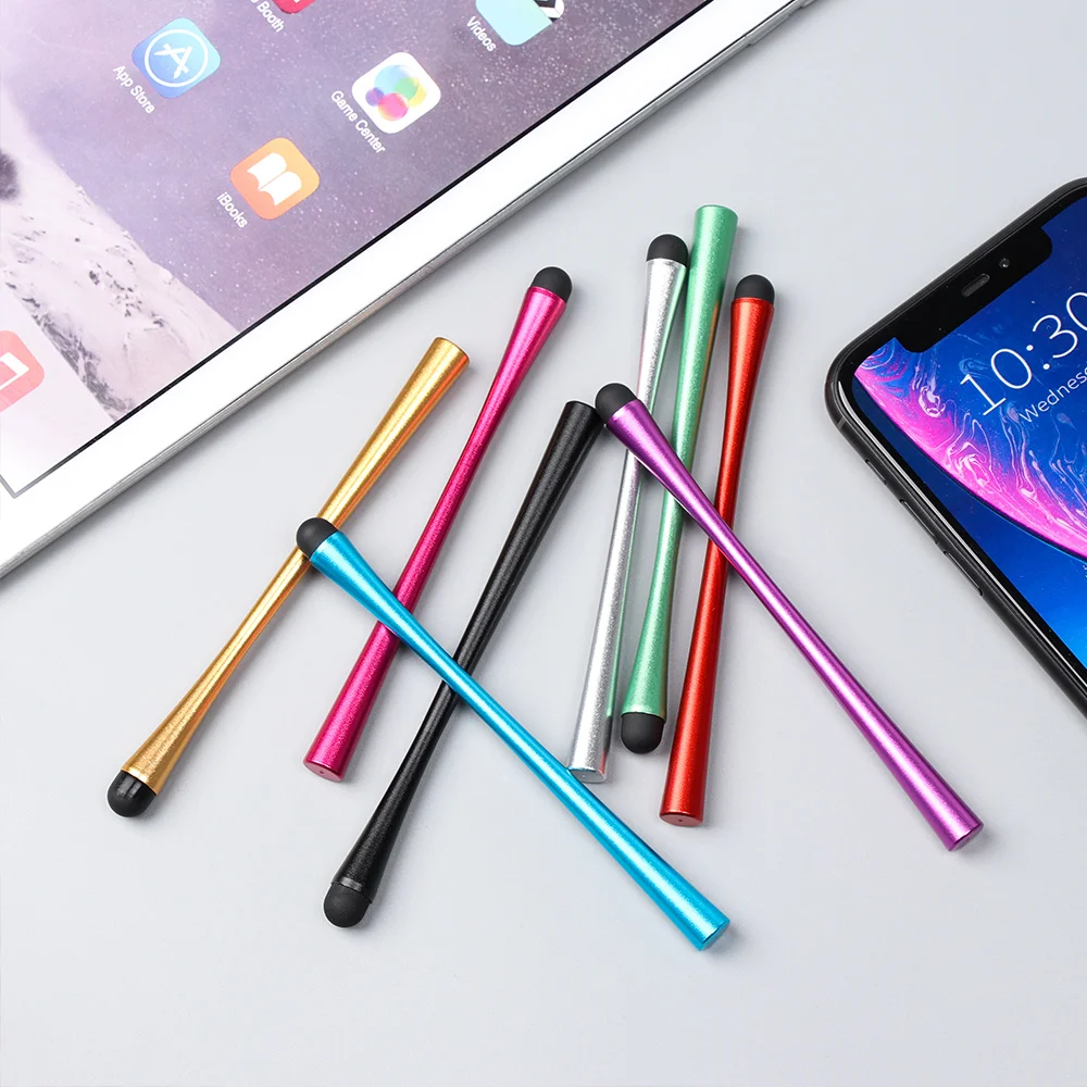 Hot 8 Color Portable High Precision Universal Screen Stylus Touch Pen Capacitive Pen For iPad iPhone PC Mobile Phone Accessories