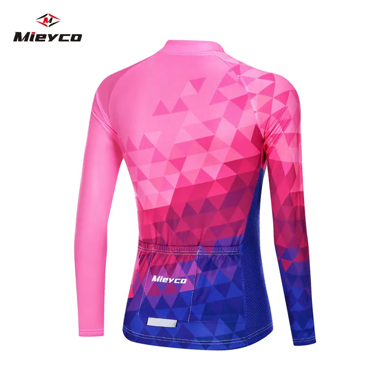 2020 Women  long sleeves Cycling Jersey Mtb Bicycle Clothing  Ciclismo Jersey road riding shirt road bike cycling Jacket custom