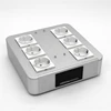 EU06B 6 bits Europäischen EMI hohe frequenz power filter power outlet Erweiterte Audiovisuelle AC Power Wasserfilter Filter EU Steckdose 2