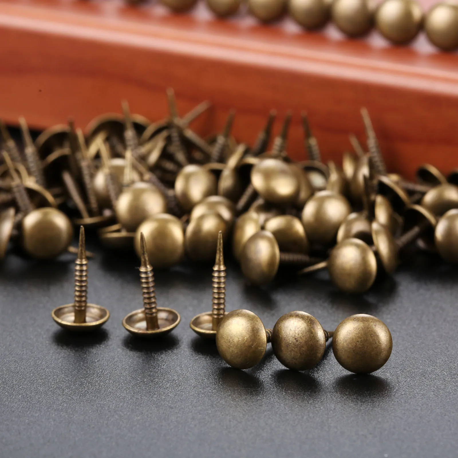 Borchie Decorative Bronzo Antico In Lega Di Zinco Per Mobili, Divani, Scatole Artigianato