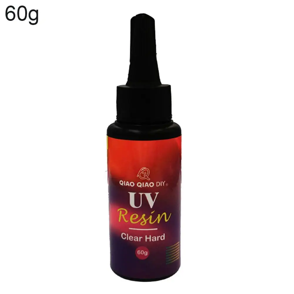 10/15/25/60/120/200g UV Resina Dura Cola Ultravioleta Transparente LED DIY Verniz