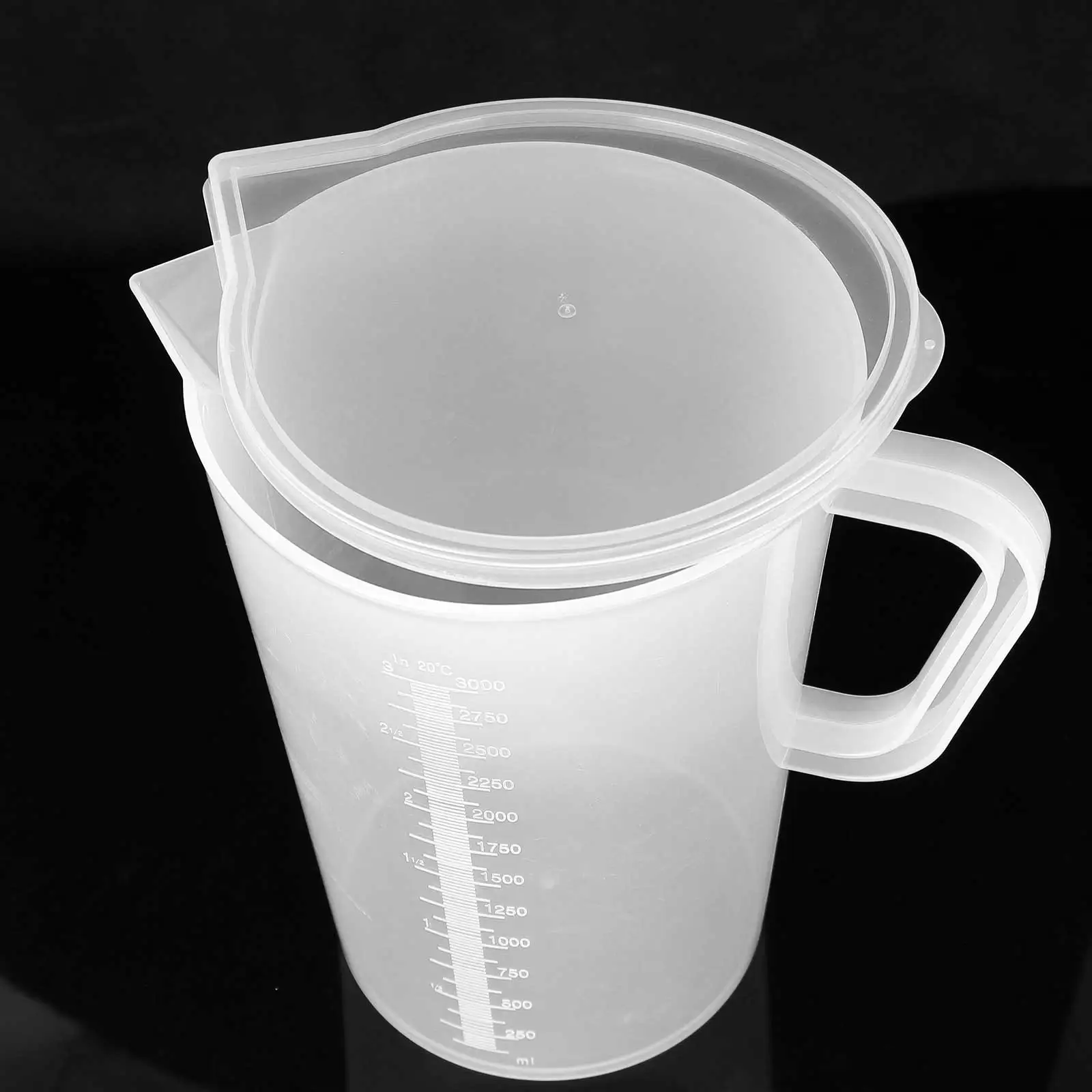 1/2/3/5L Clear Large Capacity Pour Water Jug Bottle Cold Juice Beer Milk Pot Measuring Cup Water Pitcher Storage Container