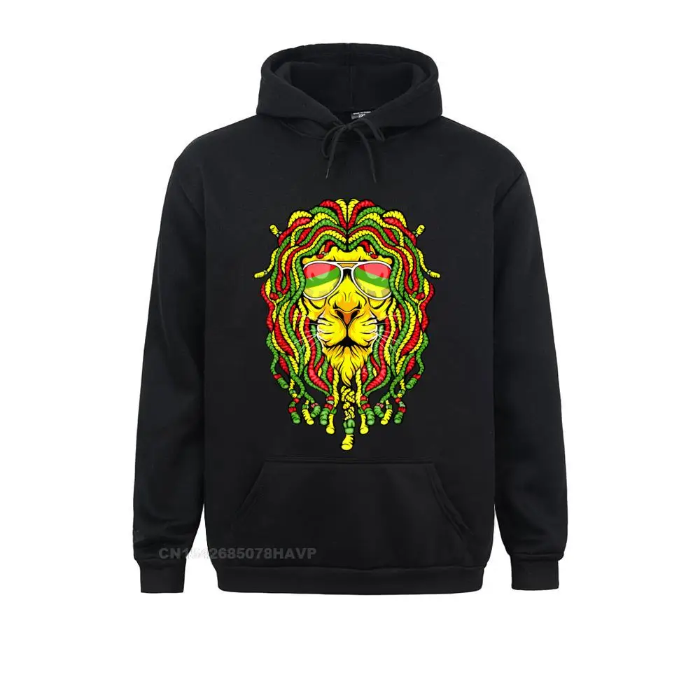 Rastafari Lion Dreadlock Jamaican Flag Reggae Music Rasta Hoodie Sweatshirts Funny Men Special Hoodies Hoods For Men Harajuku