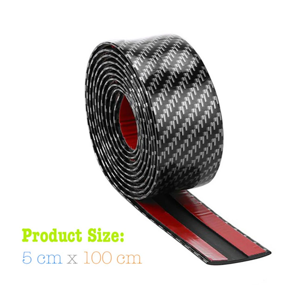 

5 cm Universal 5D Carbon Fiber Flexible Molding Flexible Tape Anti-scratch Protective Tape