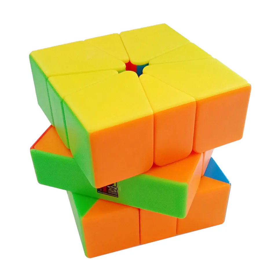 MoYu Meilong Square-1 MoFangJiaoShi SQ1 3X3Bery Speed Magic Cube Puzzle Jouet pour Enfants SQ-1Game Square 1