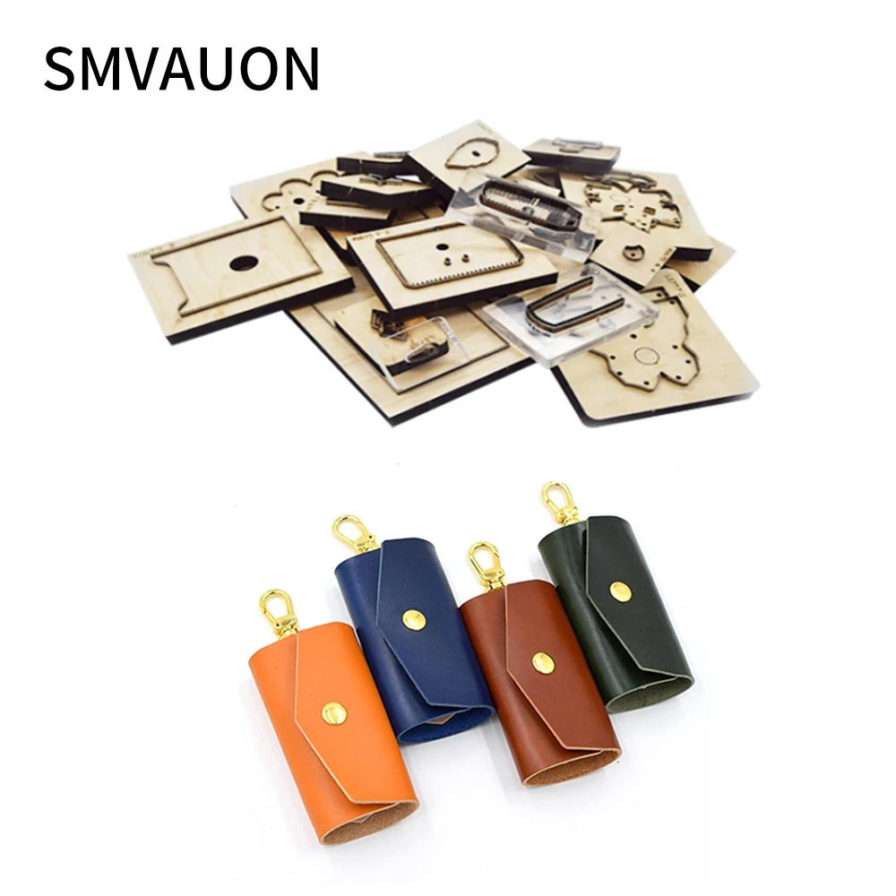 

SMVAUON Wooden Die Cutting Diy Fashion Key Case Key Ring Dies Fille Scrapbooking Suitable For Die-cutting Machines