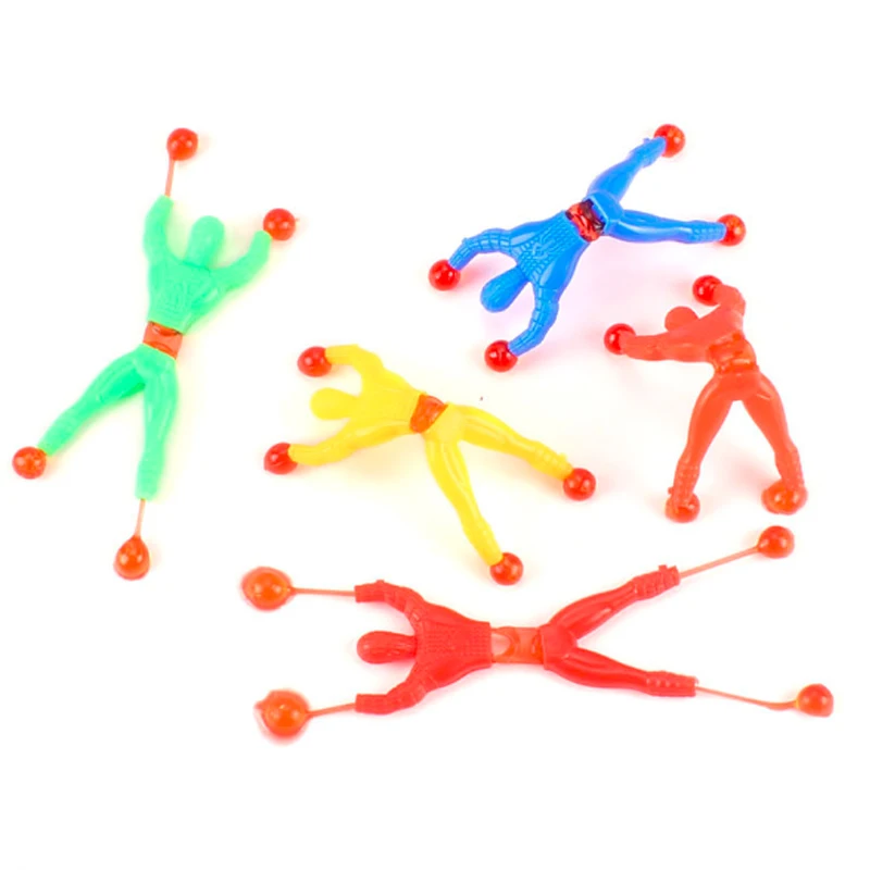 5pcs/lot Novelty products toy slime Viscous Climbing Action Figure funny gadgets for Children Gift Toy