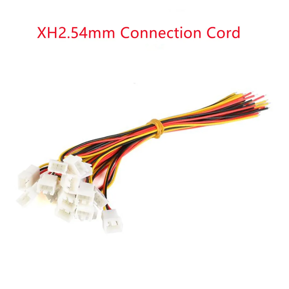 50PCS/1LOT XH2.54mm Connector Male/Female Extension Cord Electronic Cable Connection Terminal Wires Single Head 2/3/4/5/6P