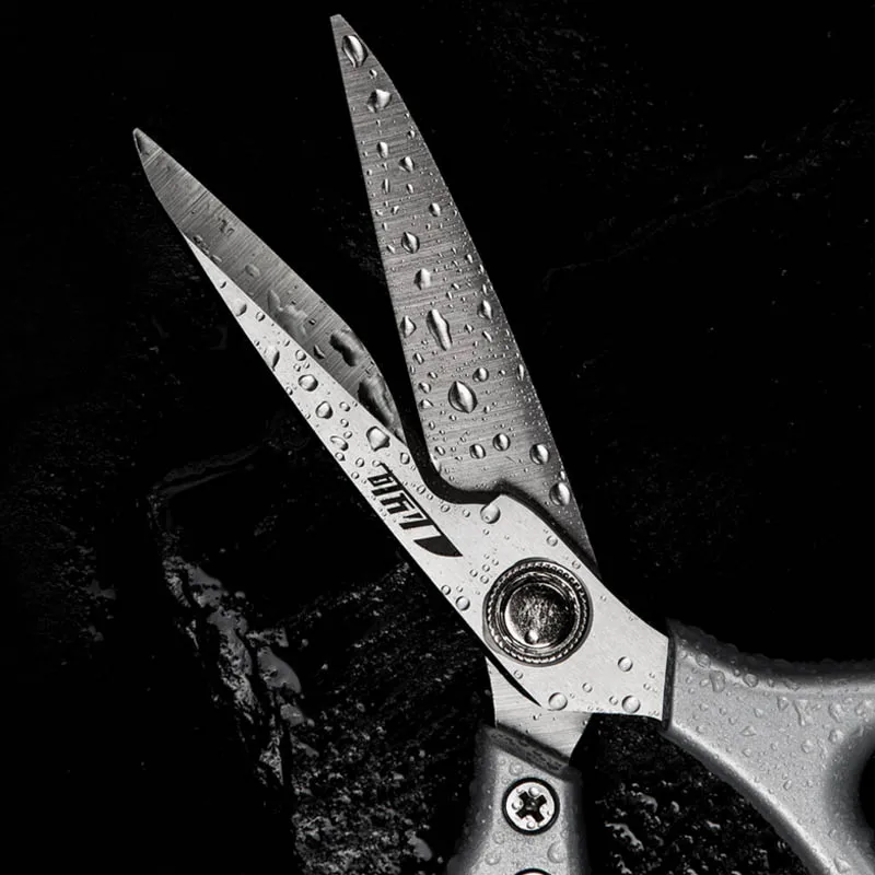 Original Liren Stainless Steel Scissors knife Kitchen Sharp Shears Fruits/Meats/Leaves Trimmer Flexible Rust Prevention Clippers