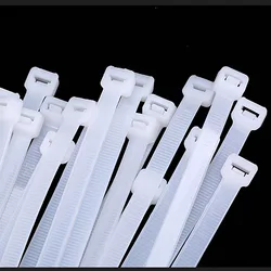 10*1000mm & 10*1200mm Nylon cable tie white black 8.5mm wide self-locking strap fastener wire and cable various specifications