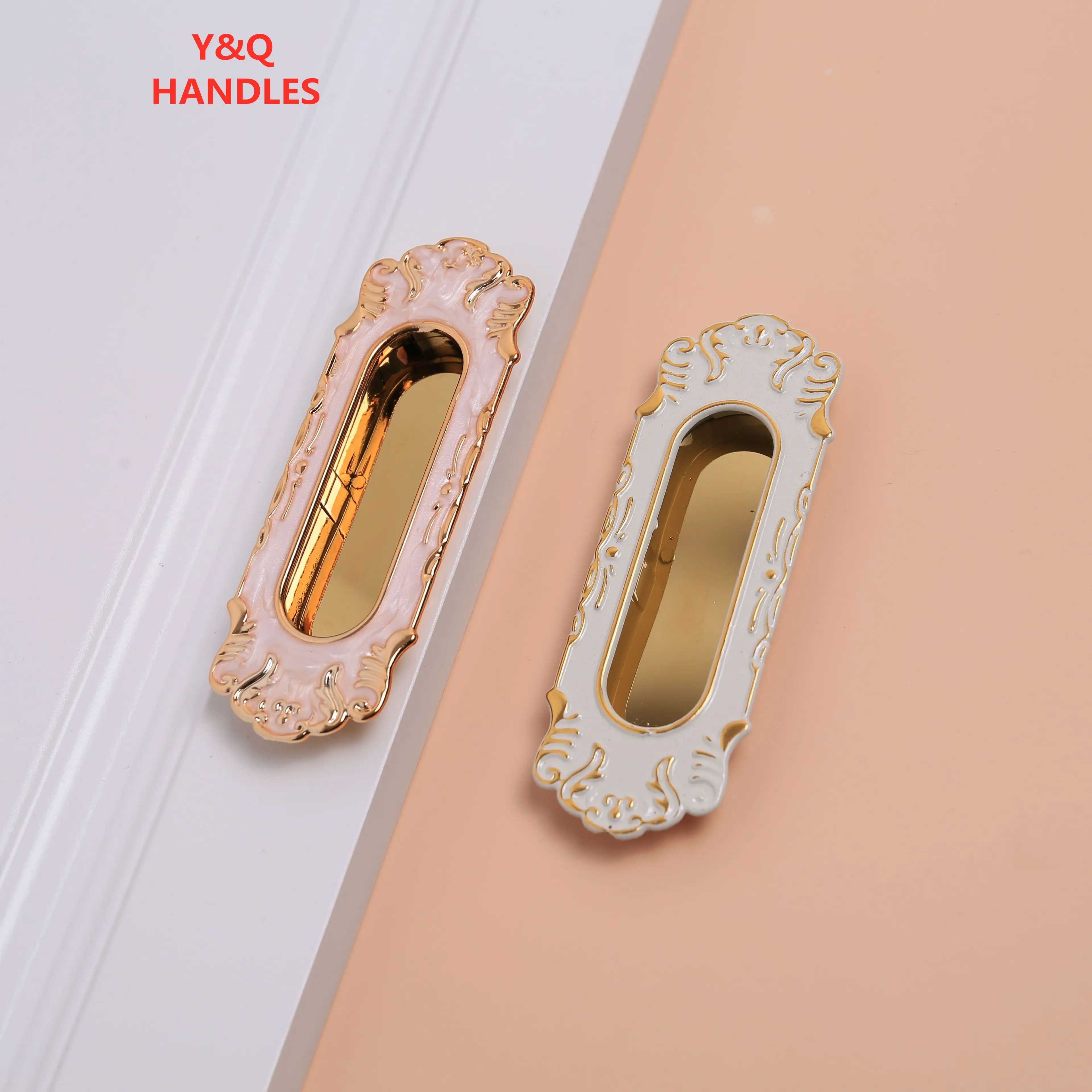 Handles Drawer Cabinet Furniture Kitchen Handles for Wardrobe Doors and Windows European mirror Modern Simplicity Hardware